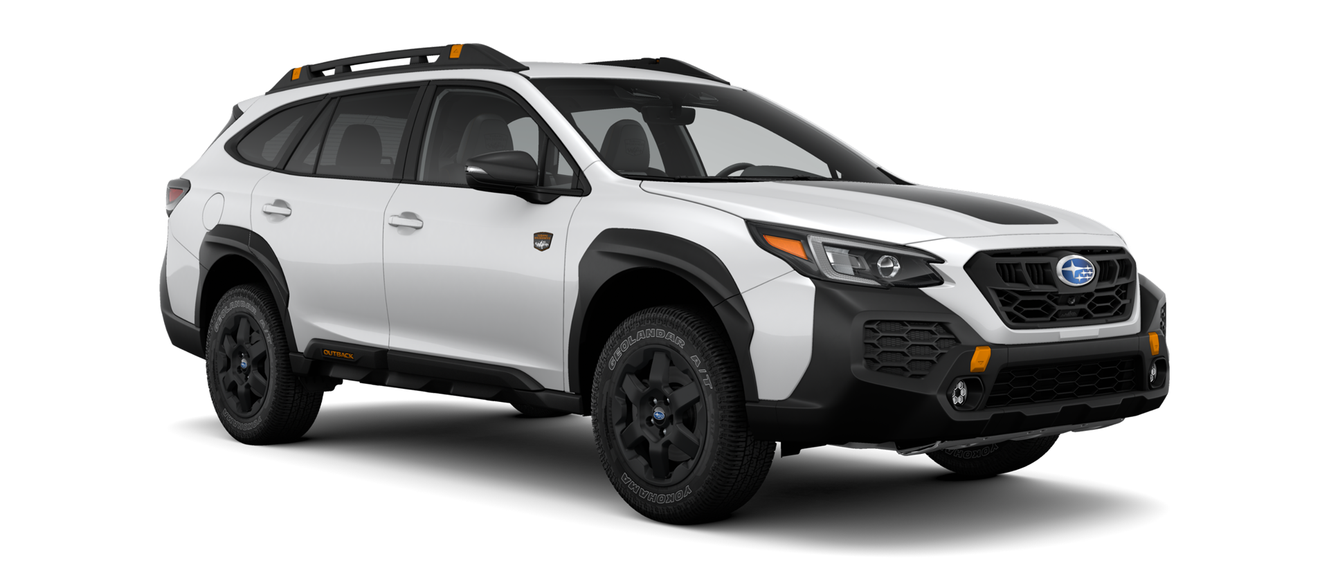 2025 Subaru Outback Wilderness Shown in Crystal White Pearl