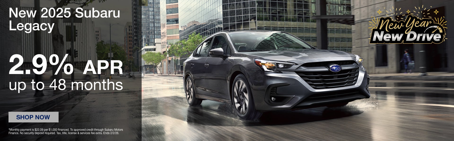 New 2025 Subaru Legacy