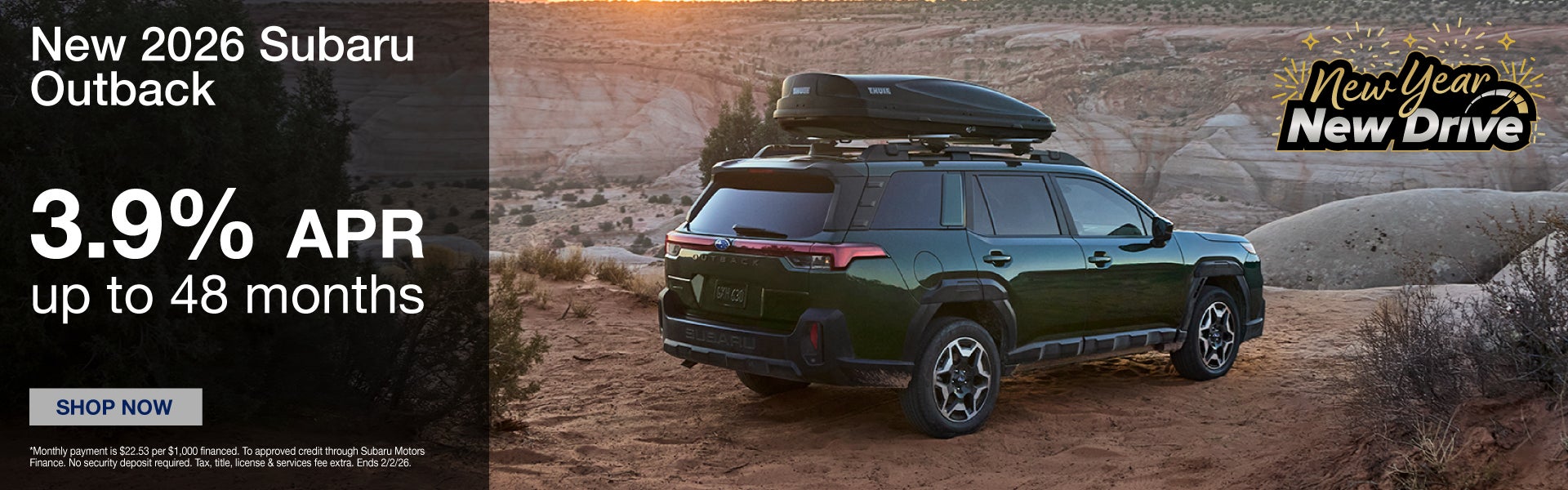 New 2026 Subaru Outback