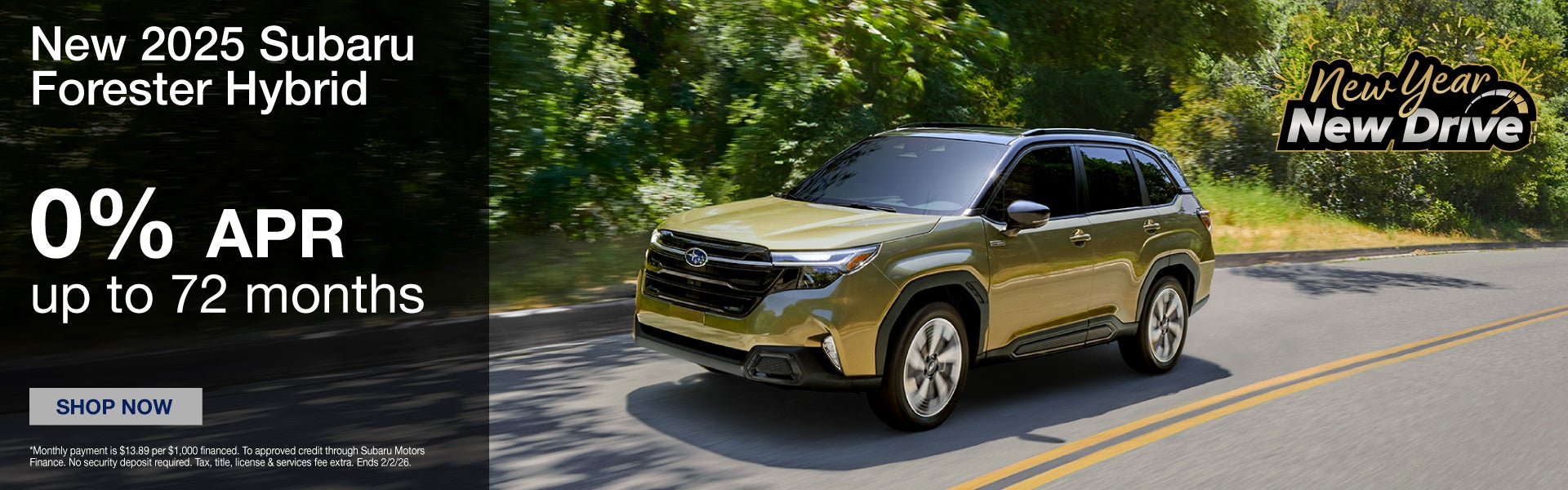 New 2025 Subaru Forester Hybrid