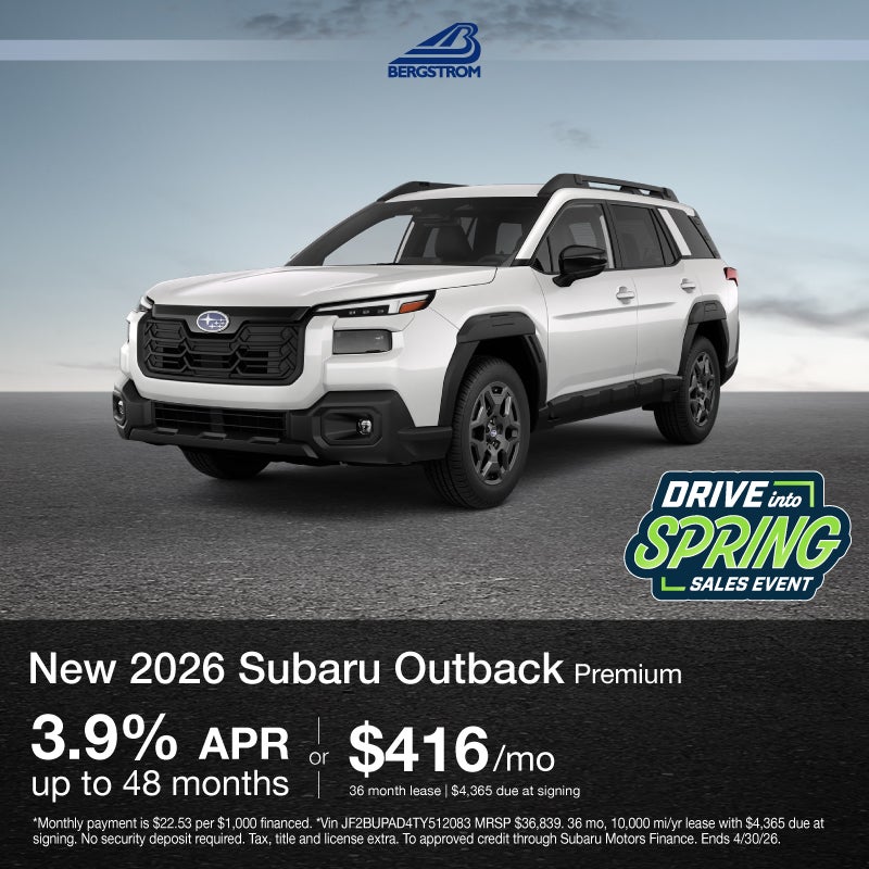New 2026 Subaru Outback