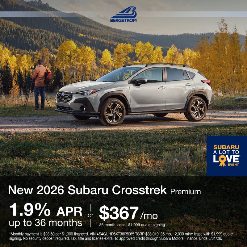 New 2026 Subaru Crosstrek