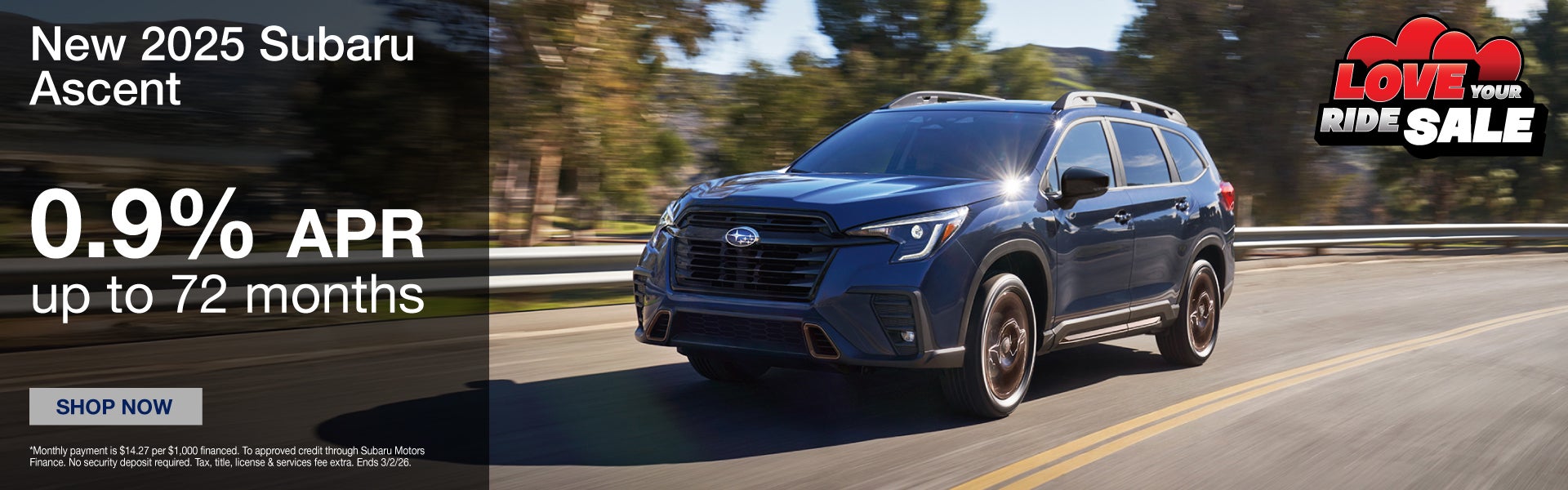 New 2025 Subaru Ascent