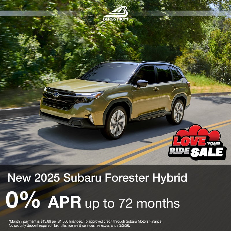 New 2025 Subaru Forester Hybrid