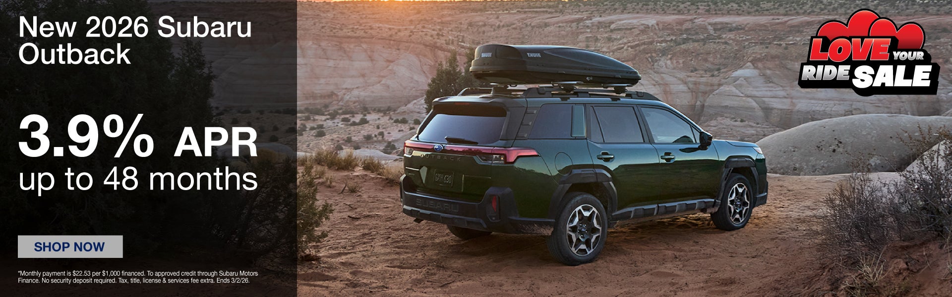 New 2026 Subaru Outback