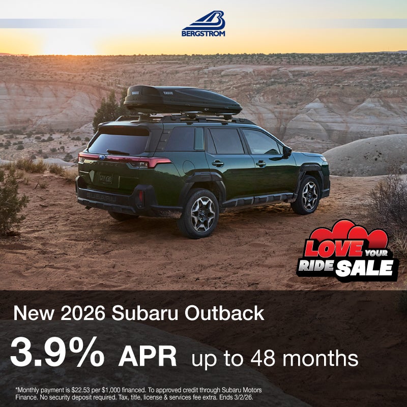 New 2026 Subaru Outback
