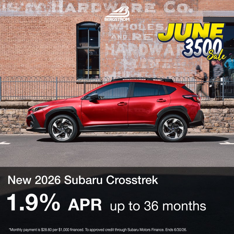 New 2026 Subaru Crosstrek